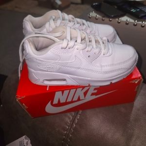 White Airmax 90 Kids size 1y
